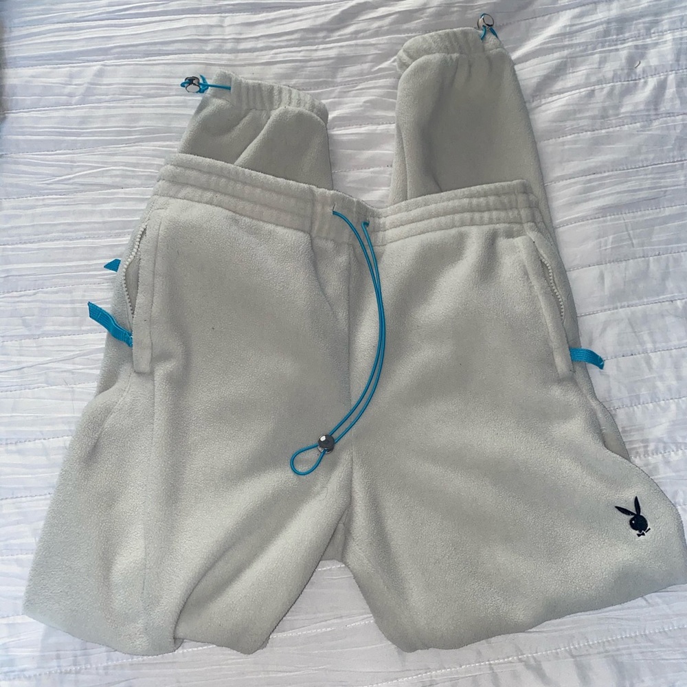 men’s playboy fleece jogger sweatpants